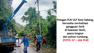 PLN Sabang Atasi Gangguan Listrik di Iboih