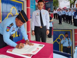 Rutan Sabang Tandatangan Zona Integritas 2023