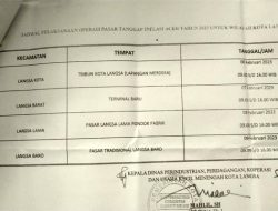 Operasi Pasar Tanggap Inflasi Aceh di Langsa