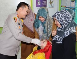 Kapolres & Forkopimda Sabang Dukung Pin Polio II