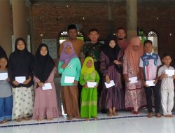 Belasan Yatim Seuneubok Punteut Terima Santunan