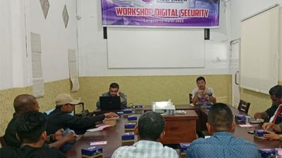 AJI Langsa Latih Digital Safety Puluhan Jurnalis