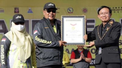 Jambore Relawan Sosial Kalsel Cetak Rekor MURI