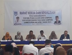 DPMG Raker dan Sosialisasi Perwal Dana Gampong