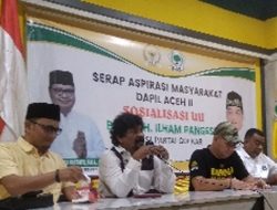 Ilham Pangestu Temu Ramah dengan Pers di Langsa