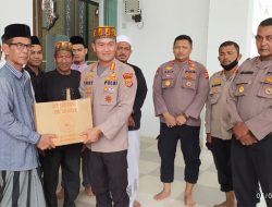 Polda Aceh Bagikan Bansos pada Masyarakat