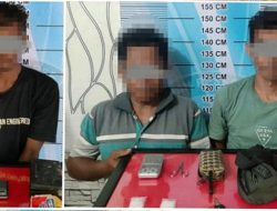 Polisi Ringkus 3 Penjahat Narkoba