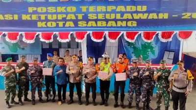 Kapolda Pantau Arus Balik di Pelabuhan Balohan