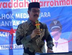 Pj Bupati Luncurkan Gammawar Lhok Medang Ara