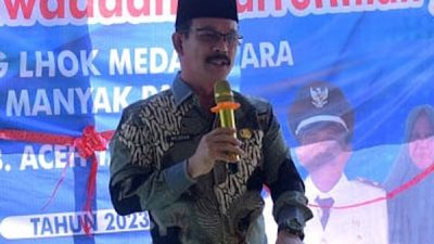 Pj Bupati Luncurkan Gammawar Lhok Medang Ara