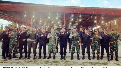 TNI dan Polri Ngopi Bareng di Langsa