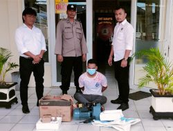 Pria Pencuri Pompa Air Sekolah Ditangkap Polisi