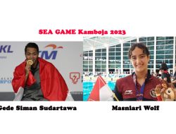 Indonesia Kawinkan Emas Renang Gaya Punggung