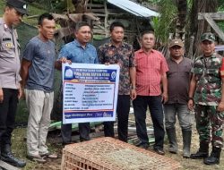 Perkebunan JRU Serahkan Bantuan Ternak Bebek