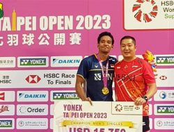 Chico Segel Gelar Juara Taipei Open 2023