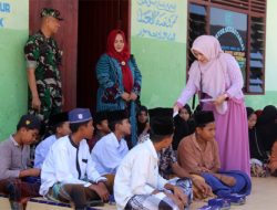 Kodim Aceh Timur Berbagi Bahagia sama Anak Panti