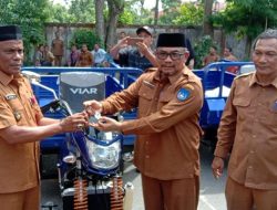 Pemko Langsa Serahkan Betor Sampah ke Dayah