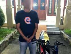 Pria Nekat Curi Sepedamotor Mantan Istri
