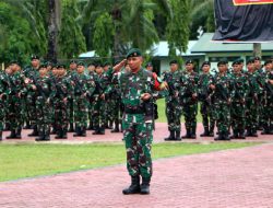 Yonif RK KB Diberangkatkan Tugas ke Papua