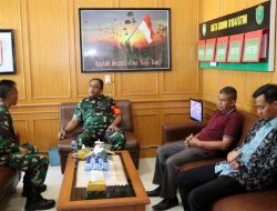 Kodim Aceh Timur Sinergi Sama Diskominfo Langsa