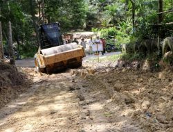 Satgas TMMD 117 Kebut Pengerasan Jalan