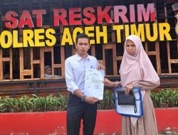 Pegawai Bank Dilaporkan ke Polres Aceh Timur