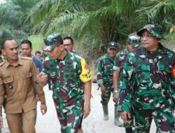 Mabesad Cek TMMD di Kota Langsa