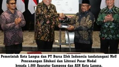 ASN & Perangkat Gampong Langsa Lirik Bursa Efek