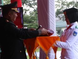 Penurunan Bendera HUT ke 78 RI di Langsa
