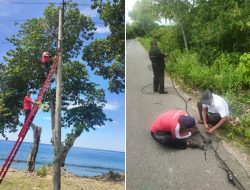 Pemeliharaan Lampu Jalan Mata Ie – Anoi Itam
