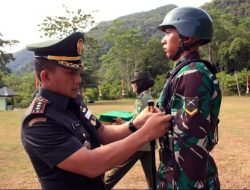 Calon Bintara Kodam IM Digembleng di Mata Ie