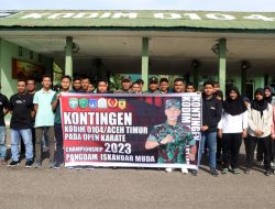 23 Karateka Langsa Menuju Piala Pangdam IM 