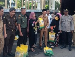 Pemko dan Bulog Langsa Operasi Pasar