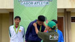 Bripda Tegar Sabet Dua Emas Atletik Pomda Aceh
