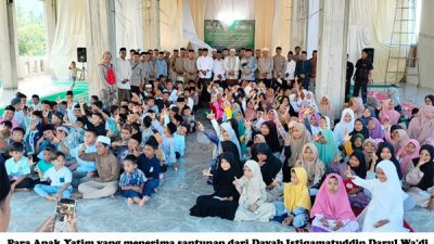 Balee Intan Peduli Yatim Santuni 259 Anak Yatim