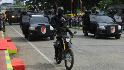 Kodam Iskandar Muda Unjuk Alutsista pada HUT TNI