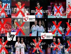 Ginting Keok di Quarterfinal Denmark Open 2023