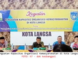 Kesbangpol Aceh Penguatan Kapasitas Ormas Langsa
