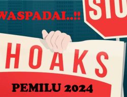 Masyarakat Jangan Mudah Terpengaruh Hoaks Pemilu