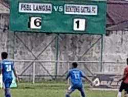 Tampil Bringas, PSBL Langsa Lumat Benteng Gatra