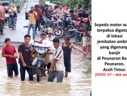 844 KK dari 9 Desa di Langsa Terdampak Banjir