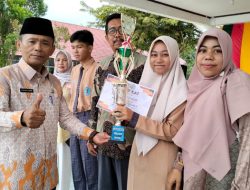 Bahagia, Berprestasi di SMAN Unggul Aceh Timur