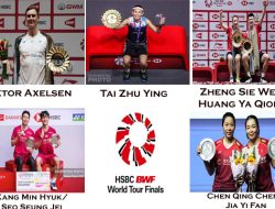 Daftar Juara Dunia BWF World Tour Finals 2023