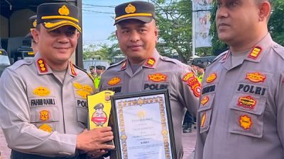 Kapolresta Beri Penghargaan bagi Polsek Terbaik