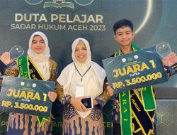 Pelajar SMAN 1 dan SMKN 1 Sabang Jadi Duta Sadar Hukum Aceh 2023