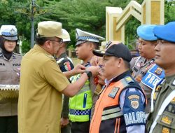 Pj Walikota Sabang Pimpin Gelar Pasukan OLS 2023