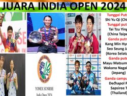 Ini Para Daftar Juara India Open 2024