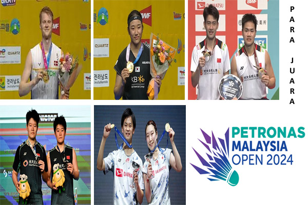 Ini Daftar Para Juara Malaysia Open 2024 | Halaman 7