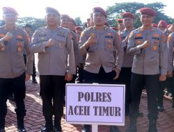 Amankan TPS 1.408 Polisi Disebar ke Seluruh Aceh
