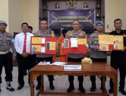 Januari, Polres Langsa Amankan 965,56 Gram Sabu